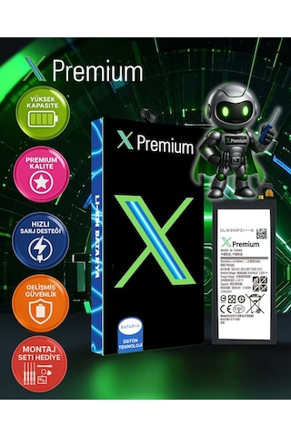 Xpremium Samsung Uyumlu J7 Pro Sm-j730 Batarya Pil Süper Yüksek Kalite 3600 Mah