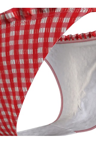Tommy Hilfiger Strıng Sıde Tıe Chee Kadın Kırmızı Bikini Altı