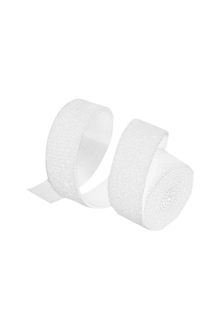 Yaozixa Nylon Kablolu Organizer 15mmx1.5m Beyaz, Kabloları Düzene Sokmak İçin Bant, Sargı Ve Çabuk Sabitleme Özelliği