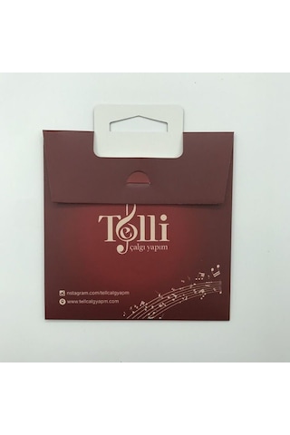 Piramit Bağlama Teli - Uzun Sap