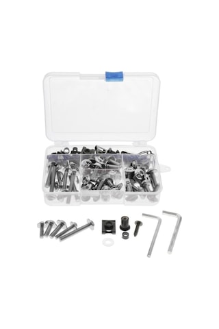 Didadodo Suntek Honda Cbr125r 04-11 Gümüş Için Motosiklet Fairing, Raptiye Klipler Vida Civatalar Gümüş