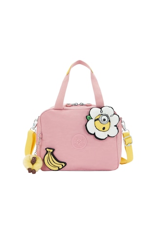 Kipling Miyor Print Minions Large Beslenme Çantası Pink Daisy Kı89241mı Çok Renkli