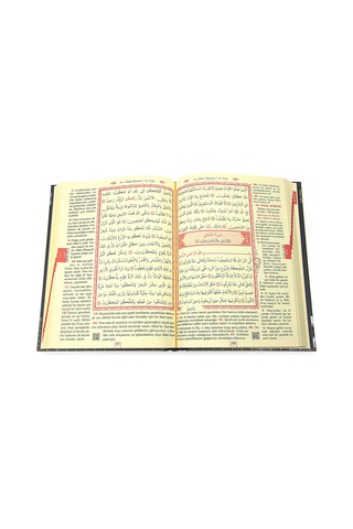Kabe Tasarımlı Kuranı Kerim Ve Yüce Meali - Rahle Boy - Bilgisayar Hatlı