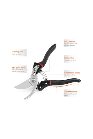 Budama Makası Bahçe İşleri Manuel Baypas Budama