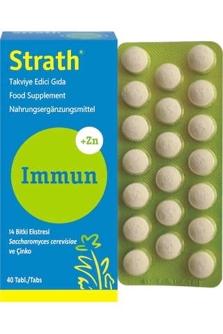 Strath Immun Zinc Tablet Ambalaj 100 Tablet