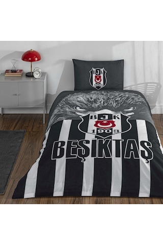 Lisanslı Bjk Şanslı Kartal Nevresim Takımı Tek Kişilik 000000001000050740 Çok Renkli