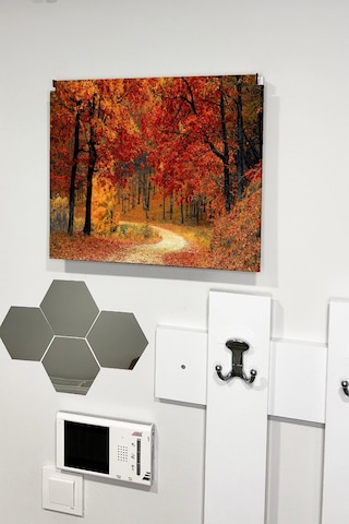 No77decor Sigorta Saklama Kutusu Aynı Zamanda Sonbahar Manzaralı Tablo