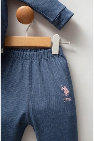 U.S. Polo Assn. U.s. Polo 3lü Takım Mavi-12658 Mavi