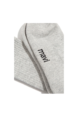 Mavi - Gri Soket Çorap 1911444-82816 Gri