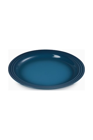 Le Creuset Klasik Dayanıklı Tasarım Seramik Yemek Tabağı 27 Cm Koyu Turkuaz