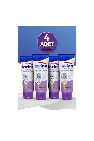 Skin Care Çinko Oksitli Bariyer Kremi 200 Ml 4 Adet