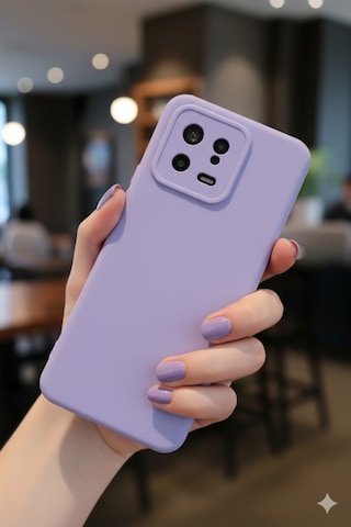 Xiaomi Mi 13 Kılıf Içi Kadife Süet Tasarımlı Kamera Korumalı Silikon A Kalite Lansman Kapak