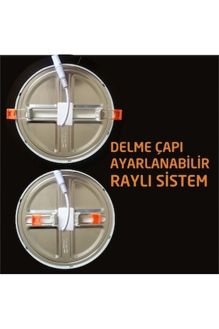 15w Ayarlı Led Panel Sıva Altı 1. Sınıf