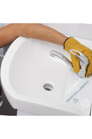 Lavabo Montaj Vidası Seti Paslanmaz Çelik, Dayanıklı Ve Uzun Ömürlü Montaj Aparatı
