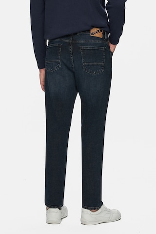 Ucla Murray Mavi Denim Nakışlı Standard Fit Erkek Pantolon Mavi