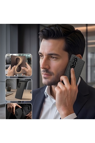 Galaxy Z Fold 8 Ultra Benks Armorpro Armorgrid Grand Combo Üçlü Seti Karbon Kapak + Film Siyah