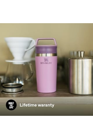 Cafe To-go Travel Mug Termos Bardak, 0.35 Litre, Lila