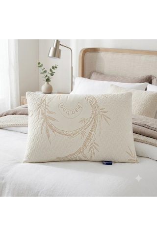 Sleep Home Visco Bamboo Ortopedik Yastık 50x70 Açık Kahverengi