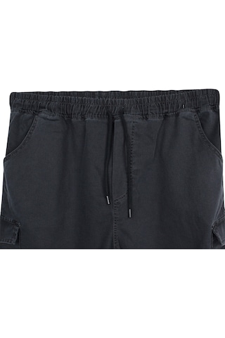 Erkek Büyük Beden 100-156 Kilo Arası İçin Uygun Kargo Cepli Jogger Kot Pantolon Antrasit