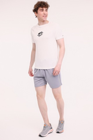 Lotto M-beta Tee 5fx Ekru Erkek Kısa Kol T-shirt Bej