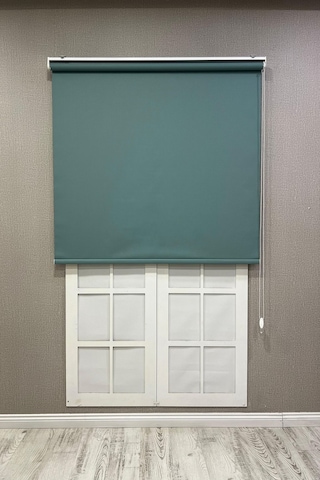 Stor Perde İthal Mat Polyester Yeşil P1380 Yeşil