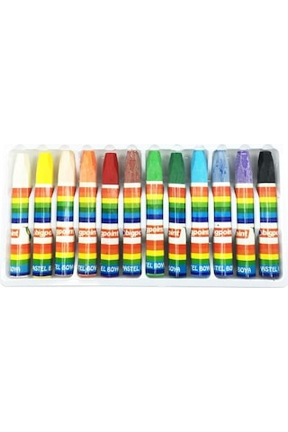 Bigpoint 12'Li Yağlı Pastel Boya Seti