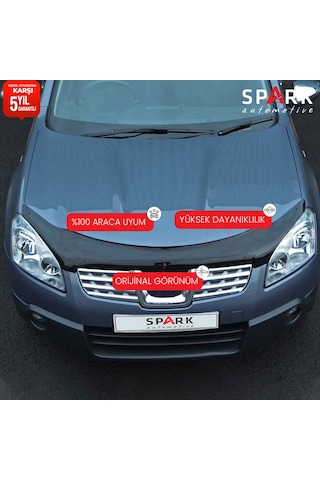 Nissan Qashqai 2007-2010 Yıl Aralığı Uyumlu Kaput Rüzgarlığı 3mm