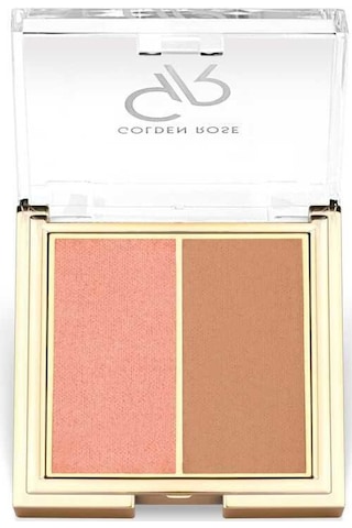 Golden Rose Iconic Blush Duo No:01 Rose Nude Allık Golden Rose Iconic Blush Duo No:01 Rose Nude Allık