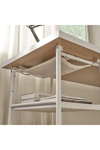 Ikea Spänd Saklama Bölmeli Masa Ayağı, Beyaz