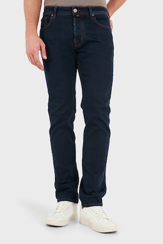 Jacob Cohen Pamuklu Slim Fit Normal Bel Dar Paça Jeans Erkek Kot Pantolon Jum Qe004 S3624 030 R2 100d Lacivert