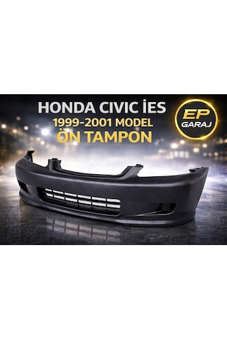 Honda Civic İes 1999-2001 Model Uyumlu Makyajlı Kasa Ön Tampon Euro Civic Uyumlu