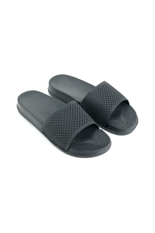 Gezer Kadın Yazlık Eva Islak Zemine Uygun Ev Bahçe Banyo Havuz Terlik Siyah