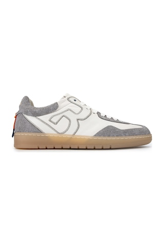 Barracuda Erkek Hakiki Deri Gri/beyaz Sneakers & Spor Ayakkabı 511 Bu3538b Erk Ayk Y25 Graıa/off Whıte Gri - Beyaz