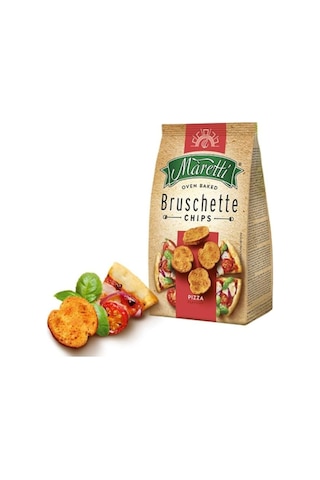 2 Adet Bruschette Chips Pizza Kızarmış Ekmek 70 Gr