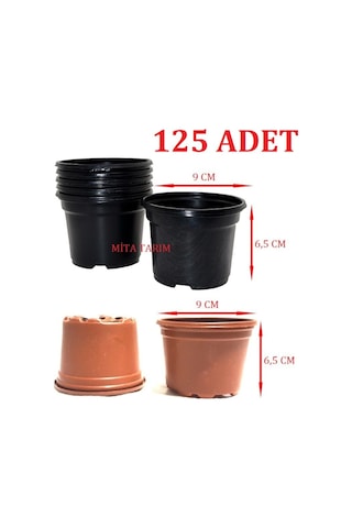 Fide Tohum Saksısı, 125 Adet,Plastik Saksı, Fide Üretim Saksısı Y (318955569)