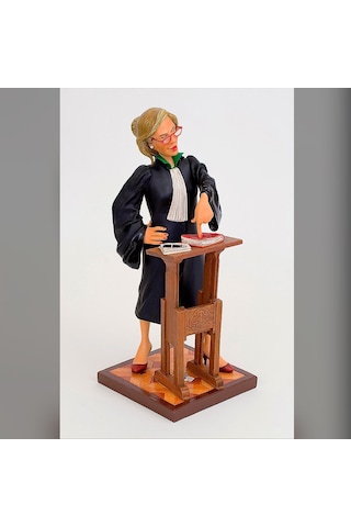 Forchino Koleksiyonu / Kadın Avukat Biblo Küçük Boy