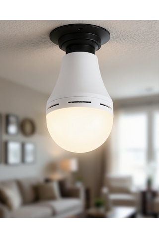 Şarjlı Led Ampul 6500k Soğuk Beyaz E27 Uczzz35wşarjlıampul-6 Diğer