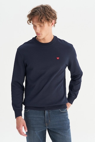 Wrangler Erkek Sweat W2520255 410 Lacivert Lacivert