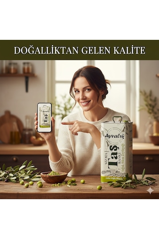 Ayvalık Natürel Soğuk Sıkım Sızma Zeytinyağı 2 x 5 L