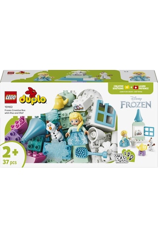 LEGO® DUPLO® | Disney Elsa ve Olaf ile Karlar Ülkesi Yaratıcı Kutusu 10462 – 2+ için Karakterler İçeren Oyuncak Yapım Seti (37P)