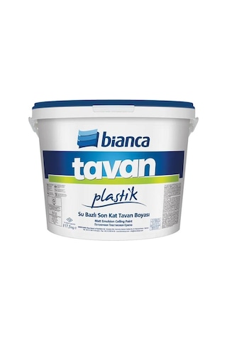 Bianca Su Bazlı Parfümlü Son Kat Tavan Boyası 10 Kg 10 KG