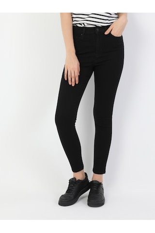 Colin's 760 Dıana Yüksek Bel Dar Paça Super Slim Fit Siyah Kadın Jean Pantolon CL1048676_Q1.V1_DN06933 Siyah