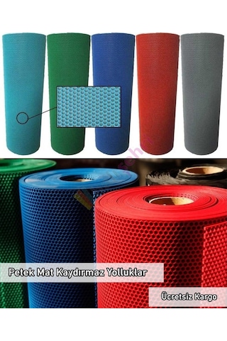 Z Mat Petek Kaydırmaz Pvc Paspas Iç-Dış Islak Zemin Kaymaz