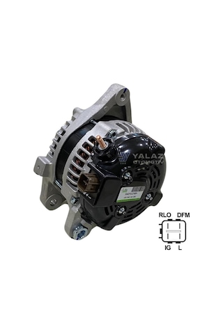 12v Alternatör Dinamo Denso Tipi 100 A 4 Fiş Rlo-dfm-ıg-l Toyota Aurıs/avensıs/Corolla Uyumlu/rav4