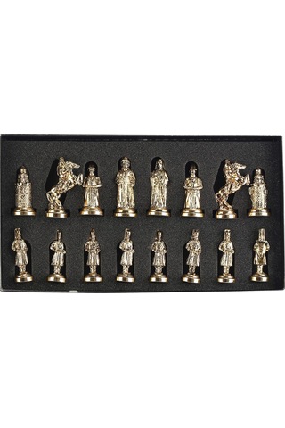 Satranç Taşı İsteyene Gifthome büyük metal parlak Osman