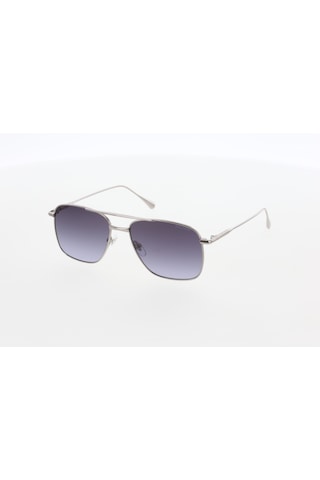 1867 C.06 58-16-140 Mustang Unisex Güneş Gözlüğü Gümüş