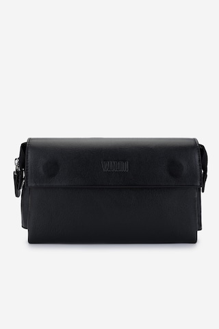 Valmenti Erkek Hakiki Deri Siyah Deri El Çantası 147 895 Erk Cnt Y25 Sıyah Dr Siyah