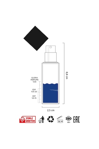 Pi EDP Erkek Parfüm GLR.07.290 15 ML