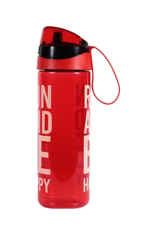 Herevin 161670-835 Motivasyon Desenli Matara 750 Ml Kırmızı