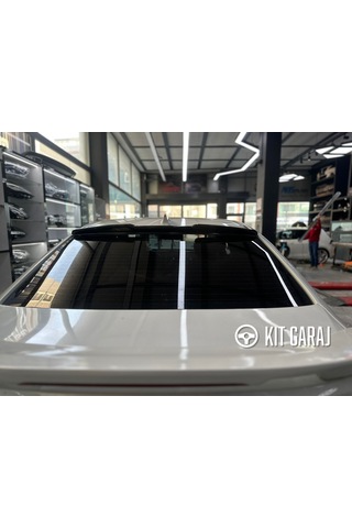 Kit Garaj Honda City 2022 Cam Üstü Spoiler Plastik Boyasız